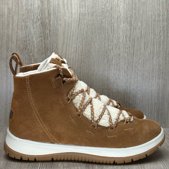 UGG Shoes - UGG Shoes Womans 10 Lakesider Heritage Mid Waterproof Winter Sneaker Boots Brown